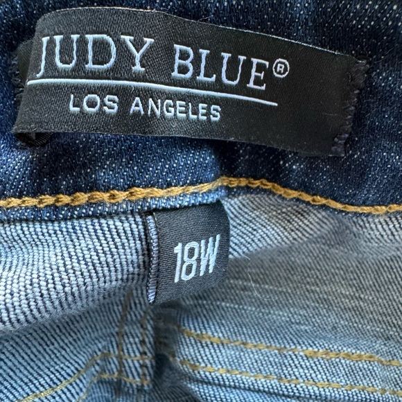 Judy Blue High Rise Tummy Control Dark Rinse Skinny Jeans NWT - Picture 6 of 6